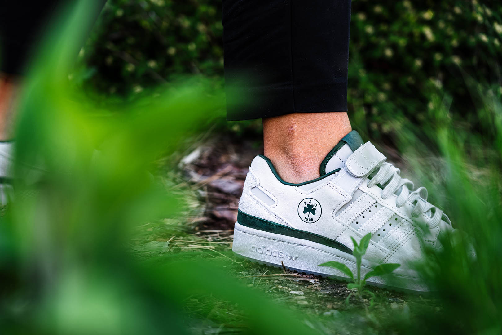 adidas forum 84 low green suede
