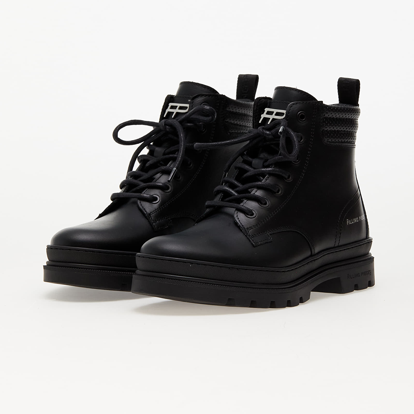 Férfi cipők Filling Pieces Josh Boot Black