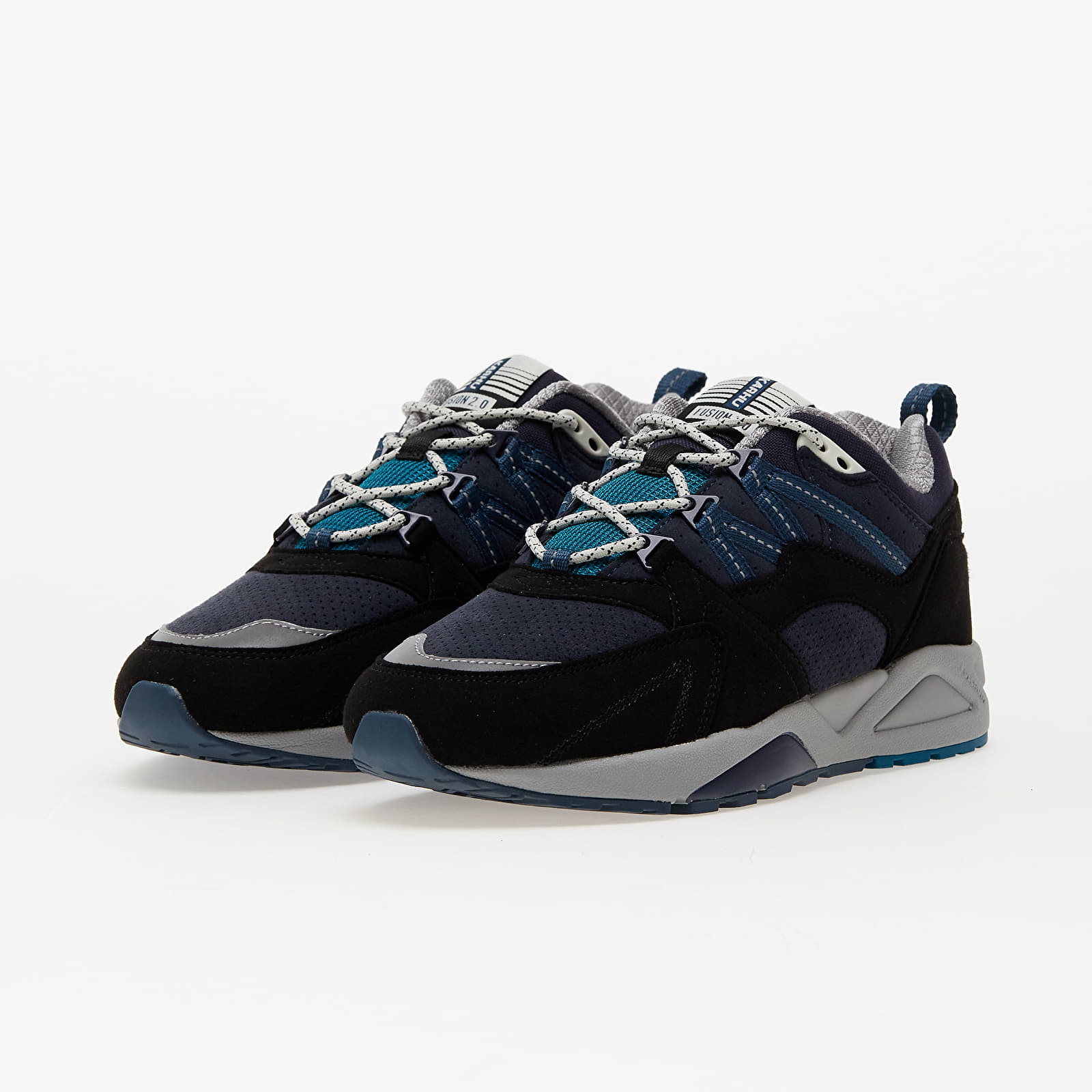 Buty męskie Karhu Fusion 2.0 Jet Black/ Deep Lagoon
