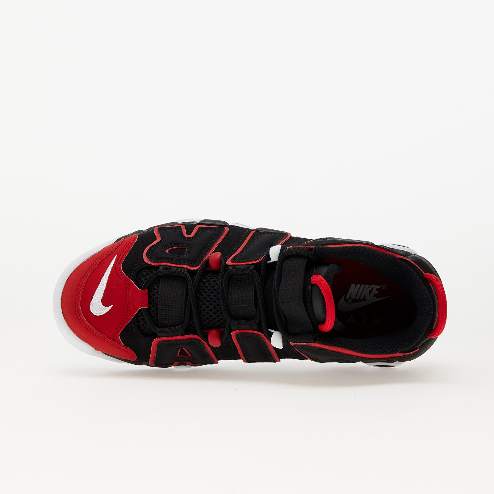 Air more uptempo 96 black/university red/white 2025