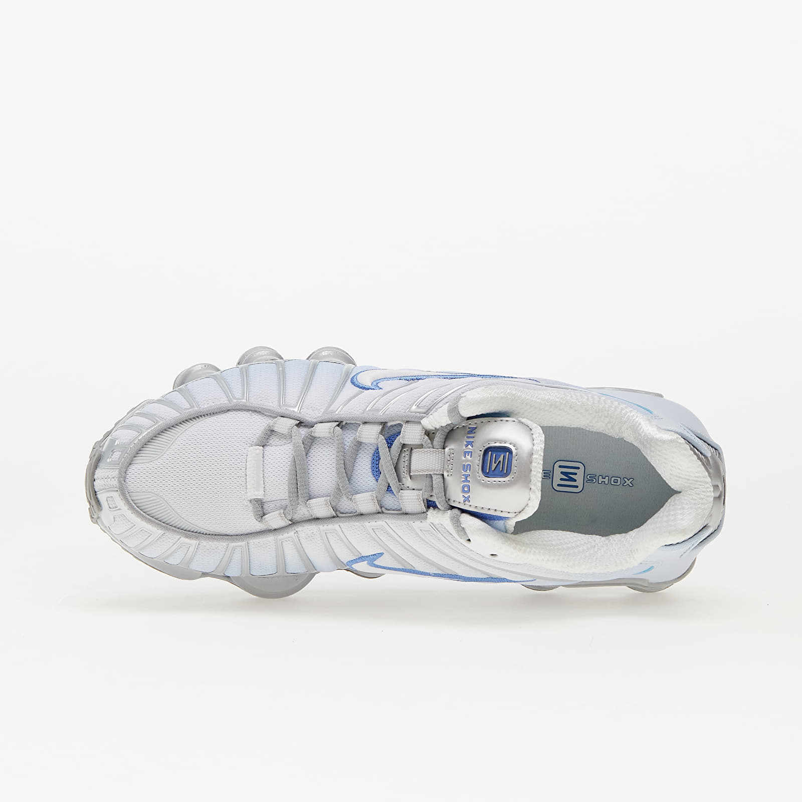 Buty damskie Nike Wmns Shox Tl Mtlc Platinum/ Polar-Blue Tint-White