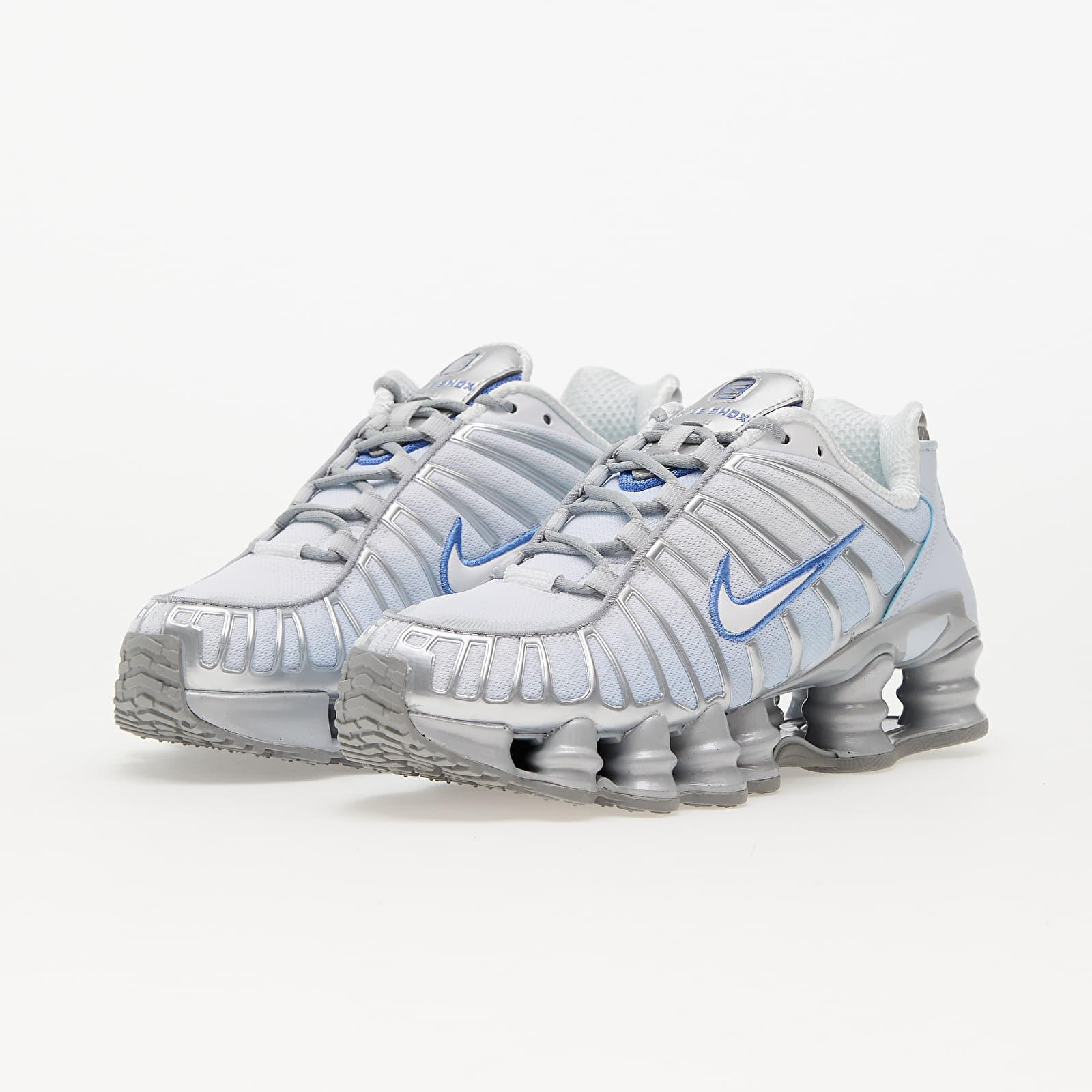 Buty damskie Nike Wmns Shox Tl Mtlc Platinum/ Polar-Blue Tint-White