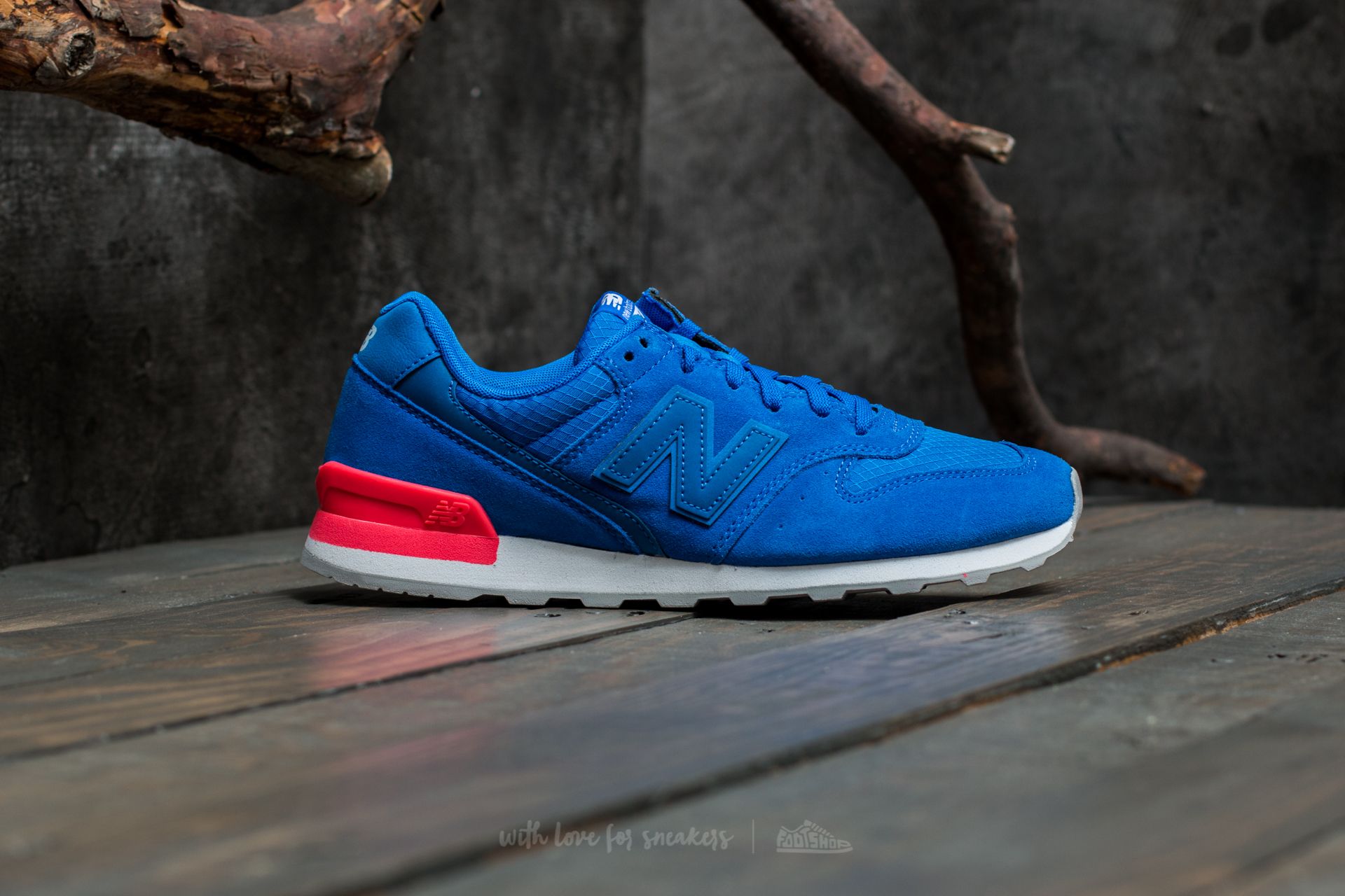 Zapatillas mujer New Balance 996 Blue Pink Footshop
