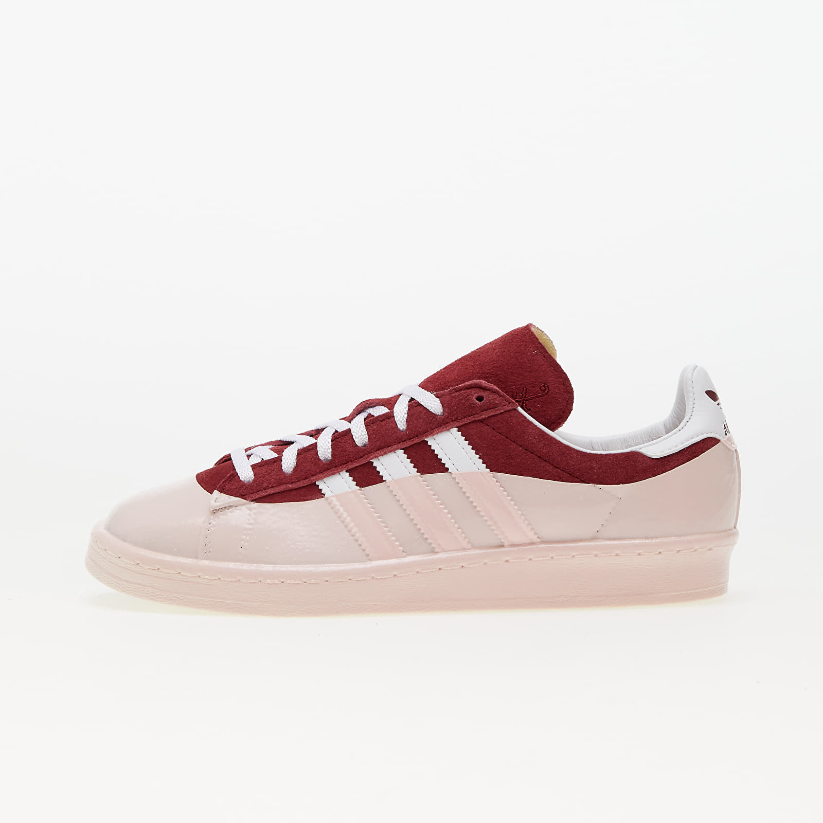 Herenschoenen adidas x Cali Dewitt Campus 80s Core Burgundy/ Ftw White/ Off White