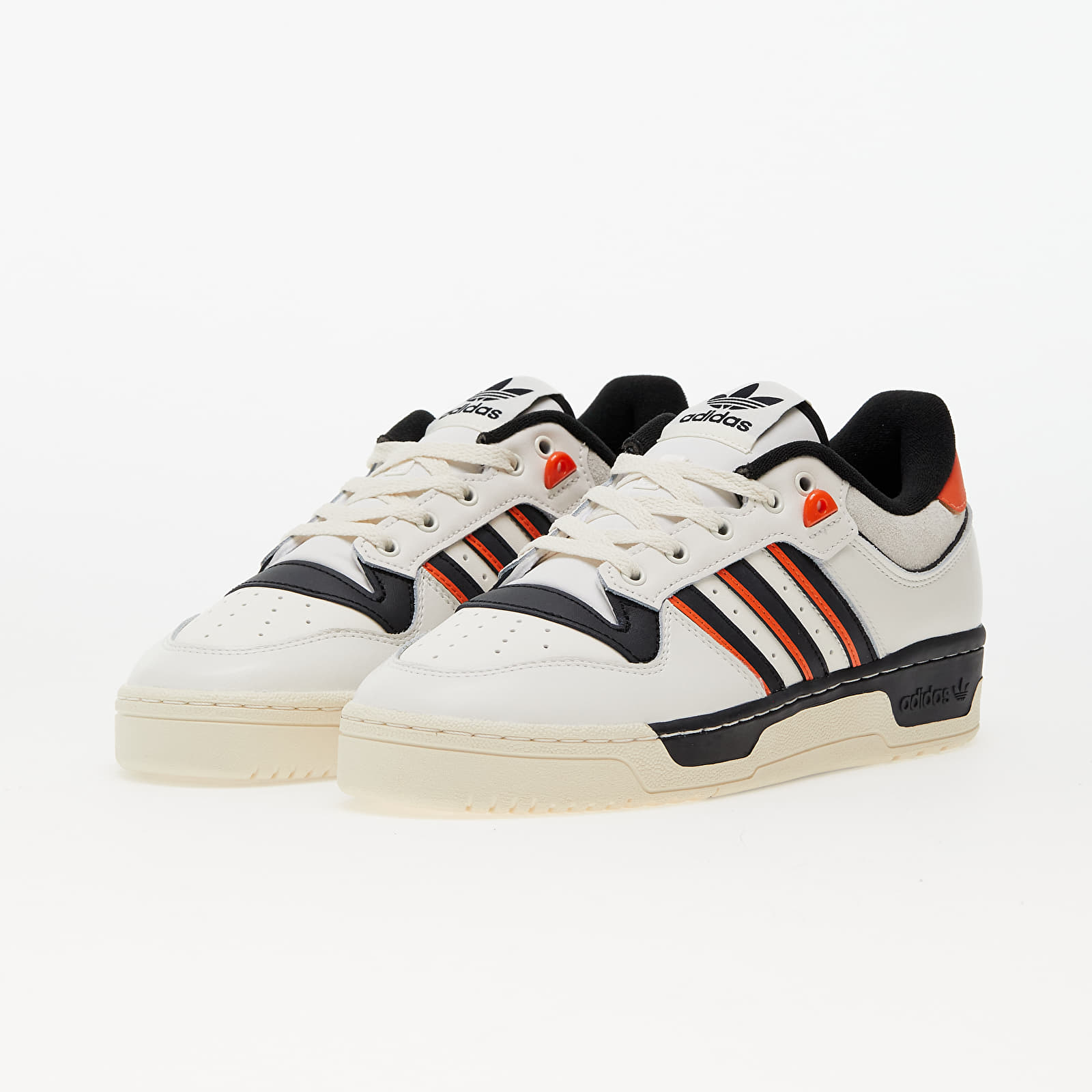 Ανδρικά παπούτσια adidas Rivalry Low 86 Cloud White/ Core Black/ Semi Impact Orange