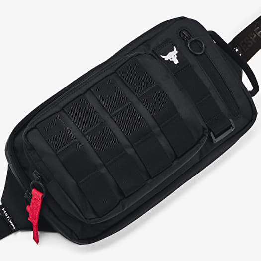 Ľadvinka Under Armour Project Rock Waist Bag Black/ White