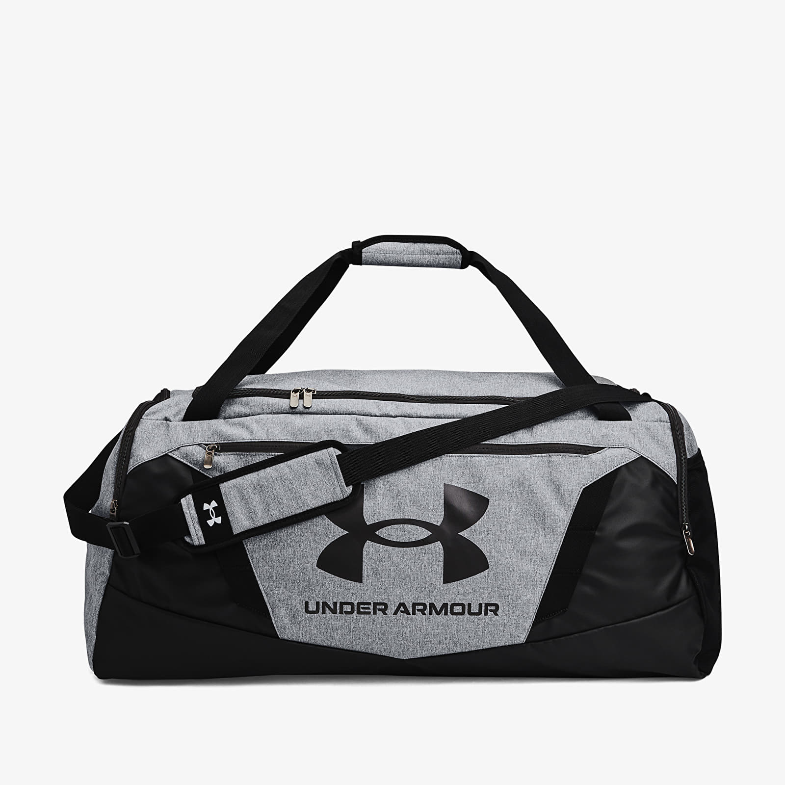Чанта Under Armour Undeniable 5.0 Duffle Bag Light Pitch Gray Medium Heather/ Black/ Black 101 l