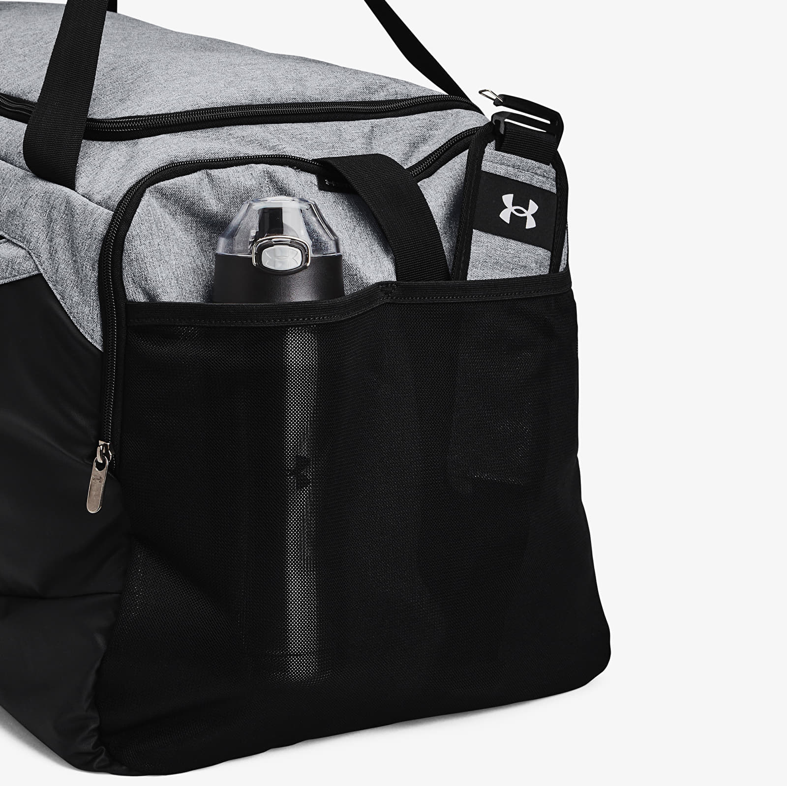 Ristilaukut Under Armour Undeniable 5.0 Duffle Bag Light Pitch Gray Medium Heather/ Black/ Black