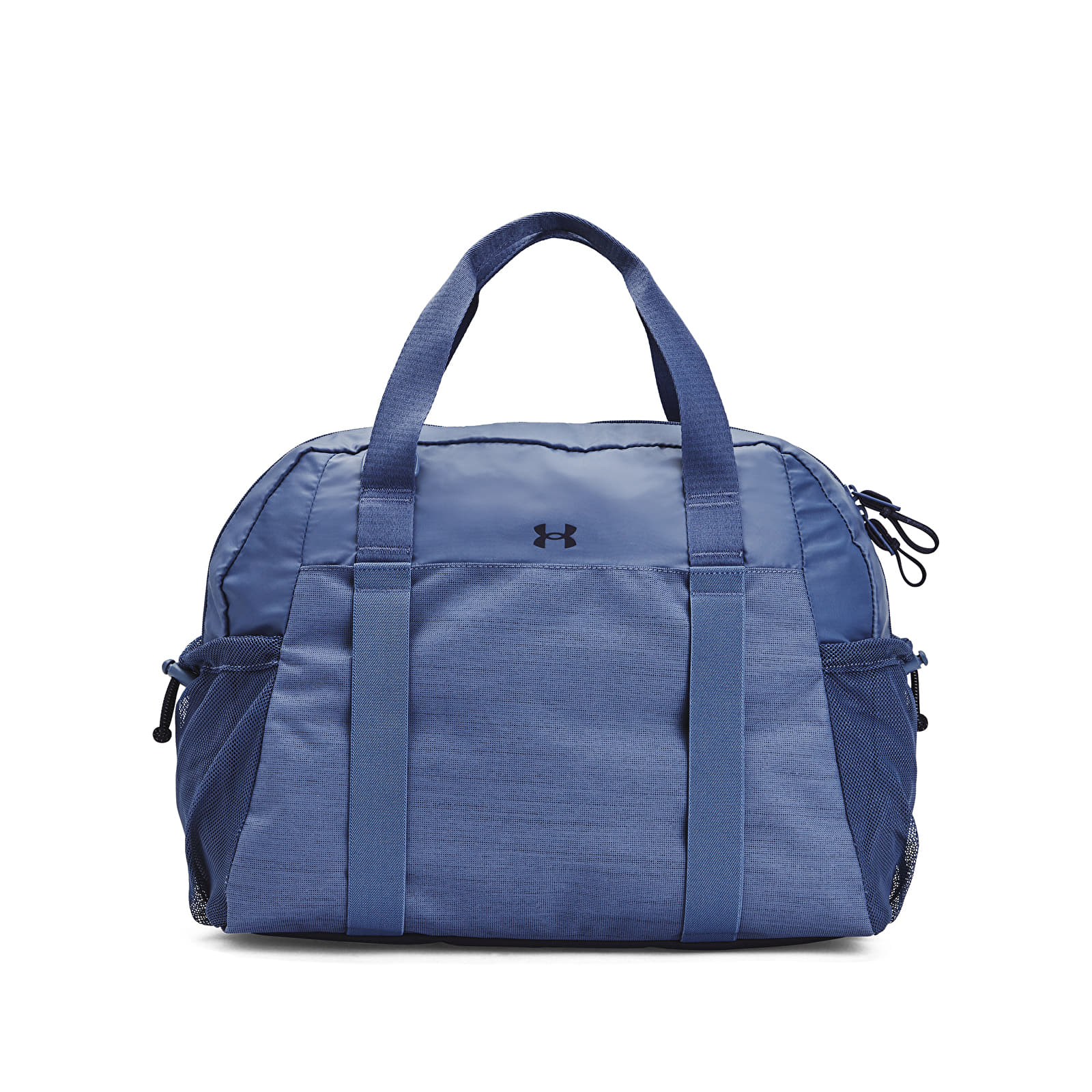 Tašky cez rameno Under Armour Project Rock Gym Bag Sm Hushed Blue/ Midnight Navy/ Metallic Gold