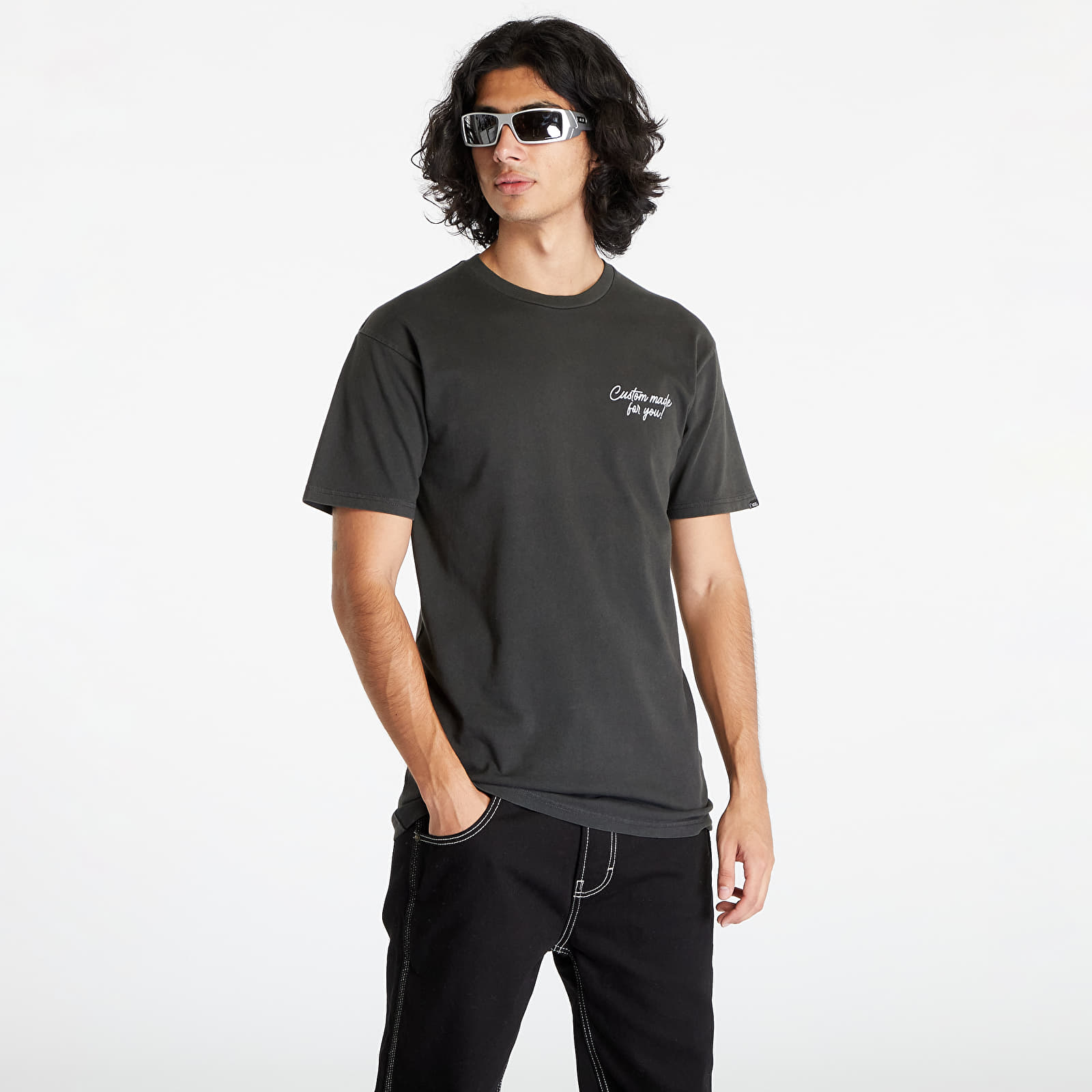 Koszulki Vans Psyche Custom Short-Sleeve T-Shirt Black