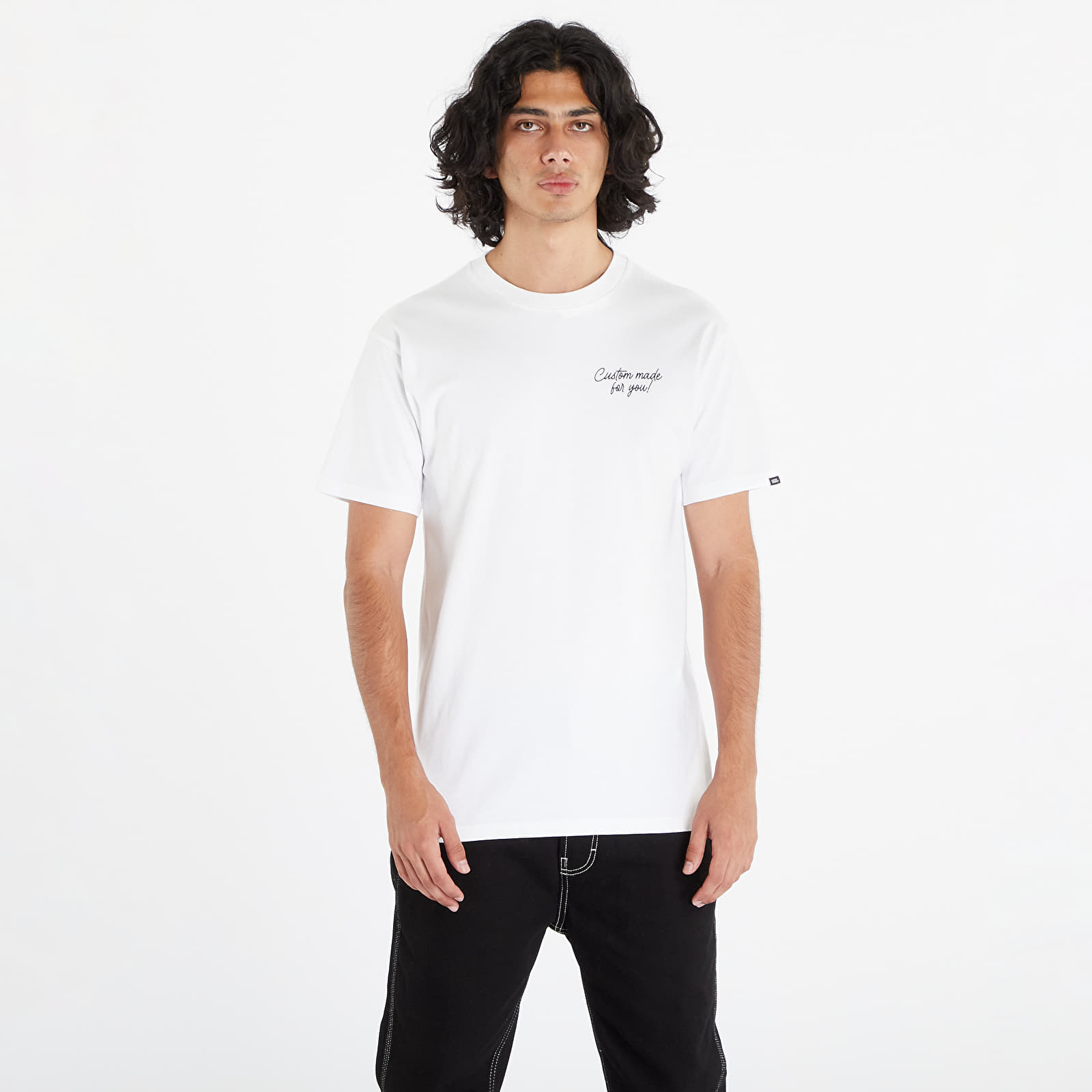 Levně Vans Psyche Custom Short-Sleeve T-Shirt White