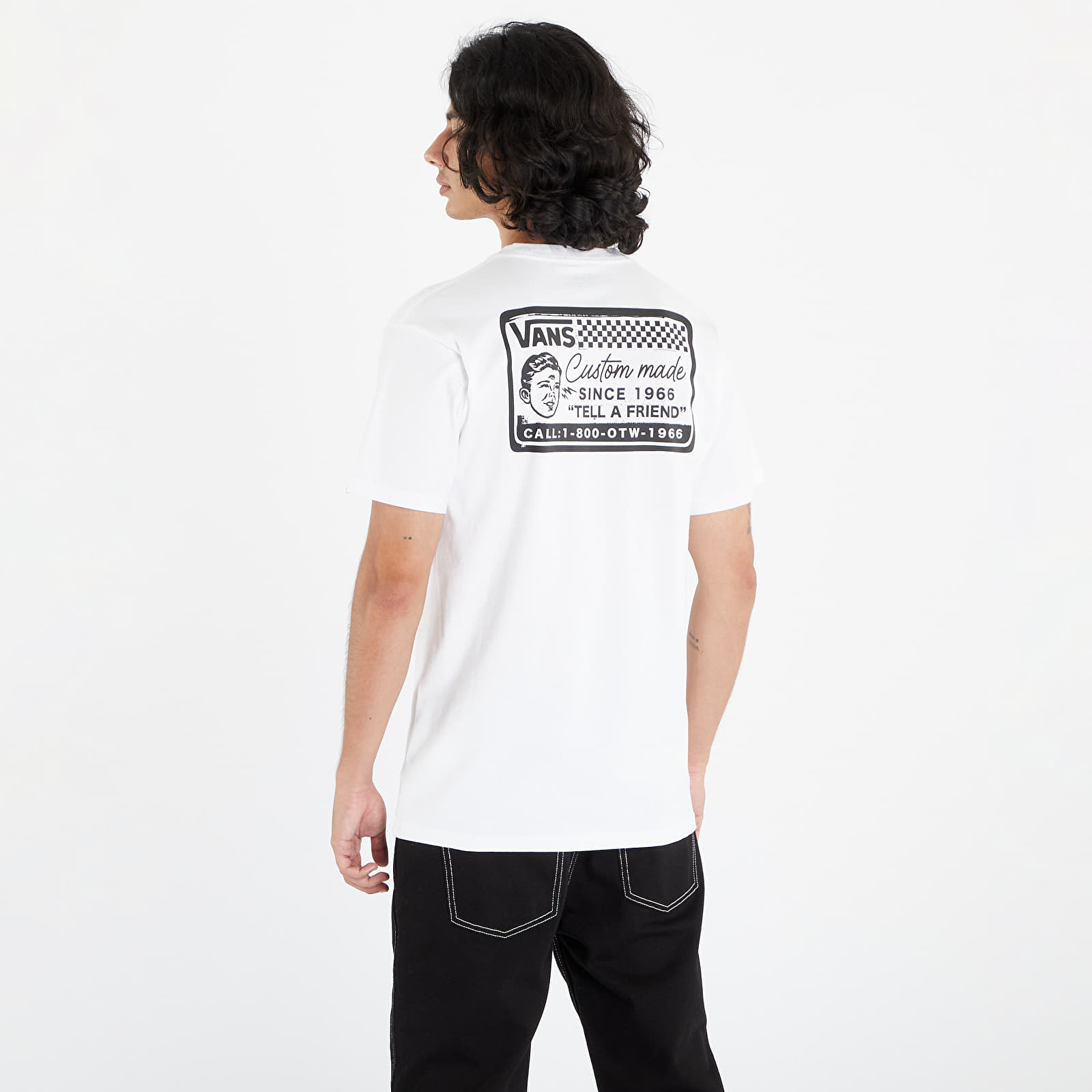 Koszulki Vans Psyche Custom Short-Sleeve T-Shirt White