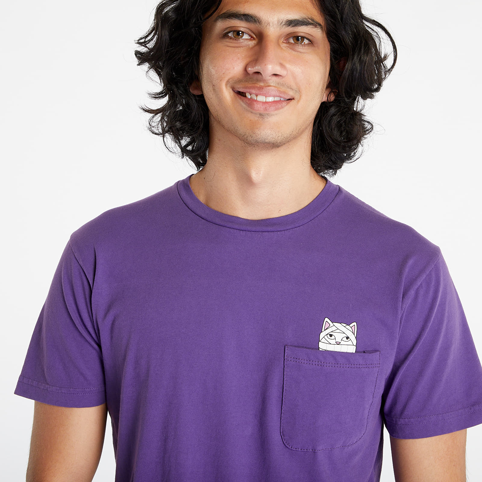 T-paidat RIPNDIP Mummy Nermal Pocket Tee Purple