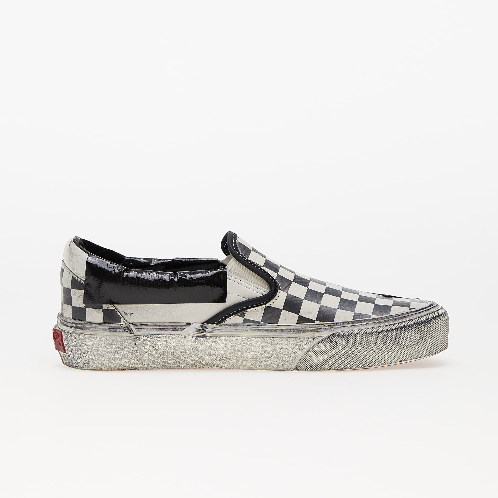 Scarpe uomo Vans Vault Classic Slip-On LX Lux Duct Black Checkerboard
