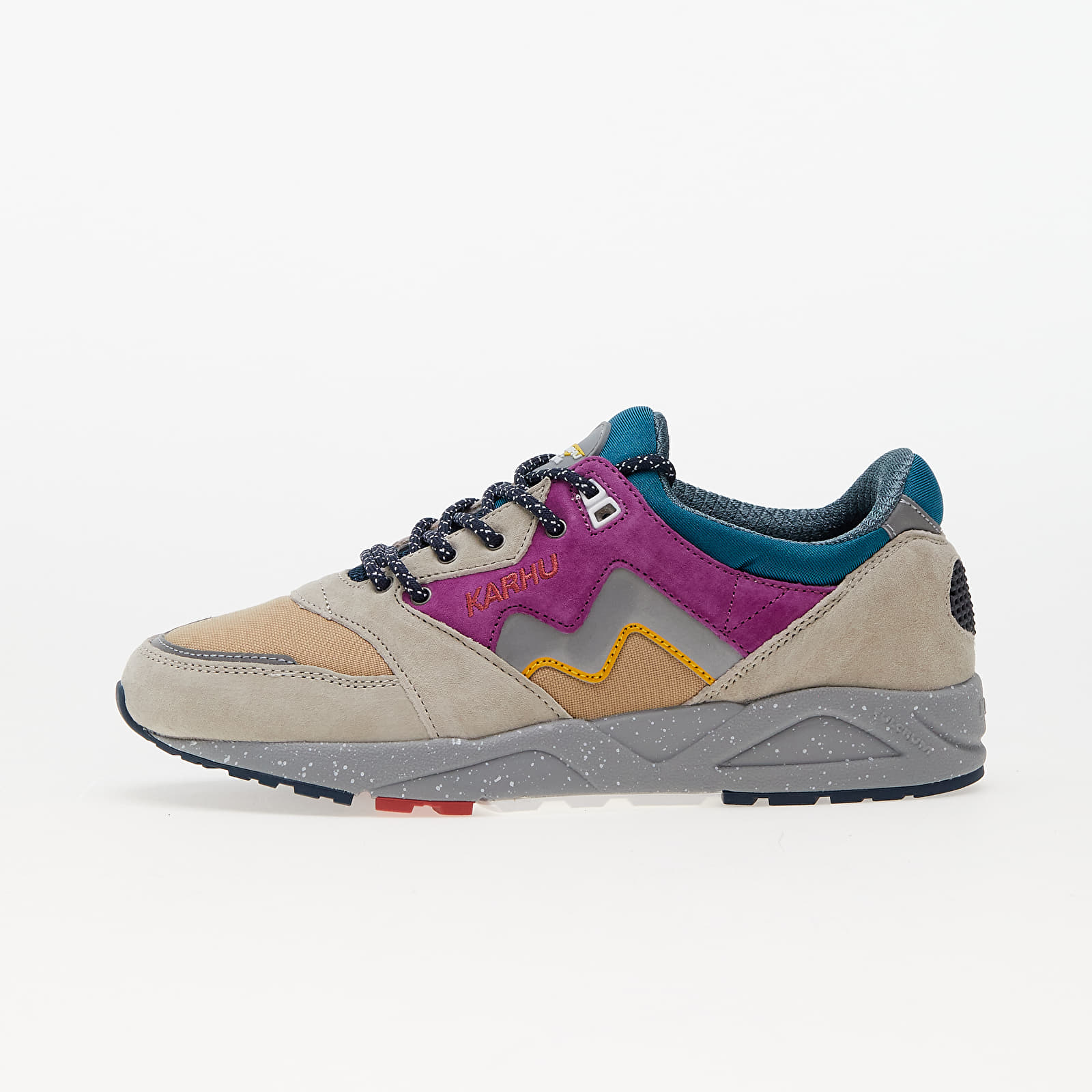 Men's shoes Karhu Aria 95 Silver Lining/ Mulberry