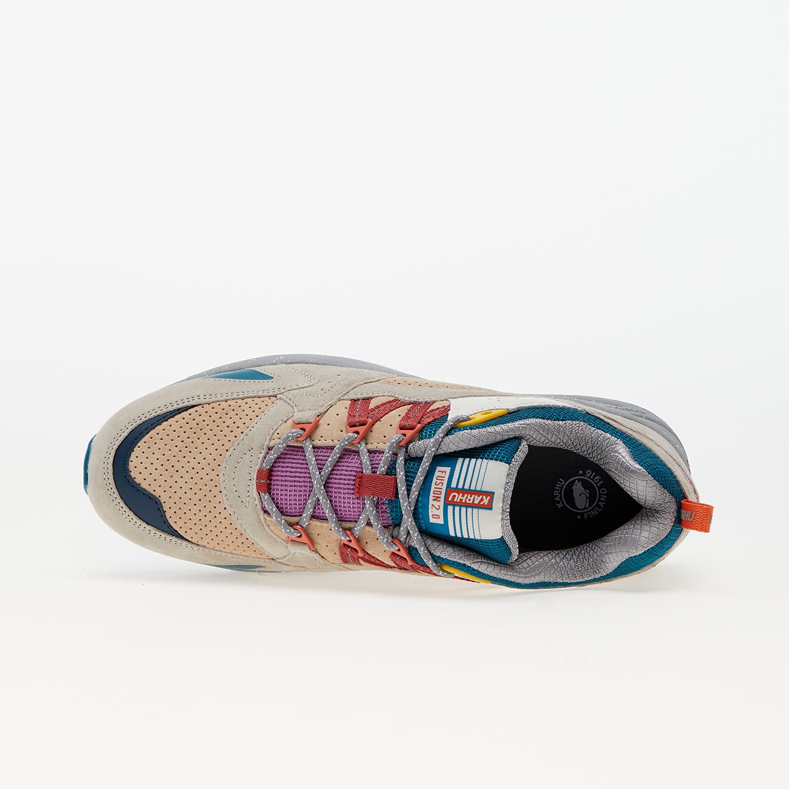 Scarpe uomo Karhu Fusion 2.0 Silver Lining/ Mineral Red