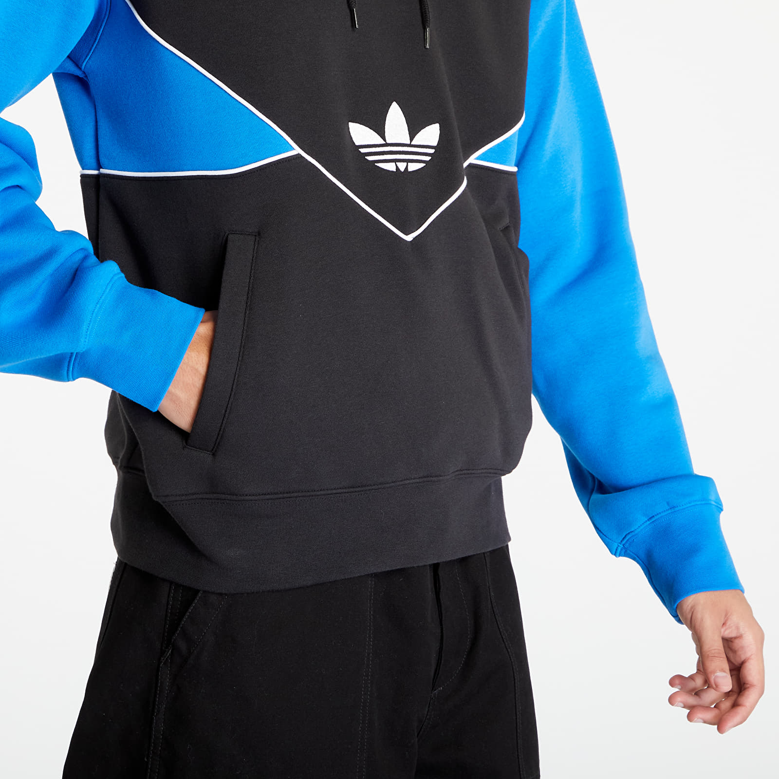 Felpe adidas Adicolor Seasonal Archive Hoodie Black/ Blue Bird