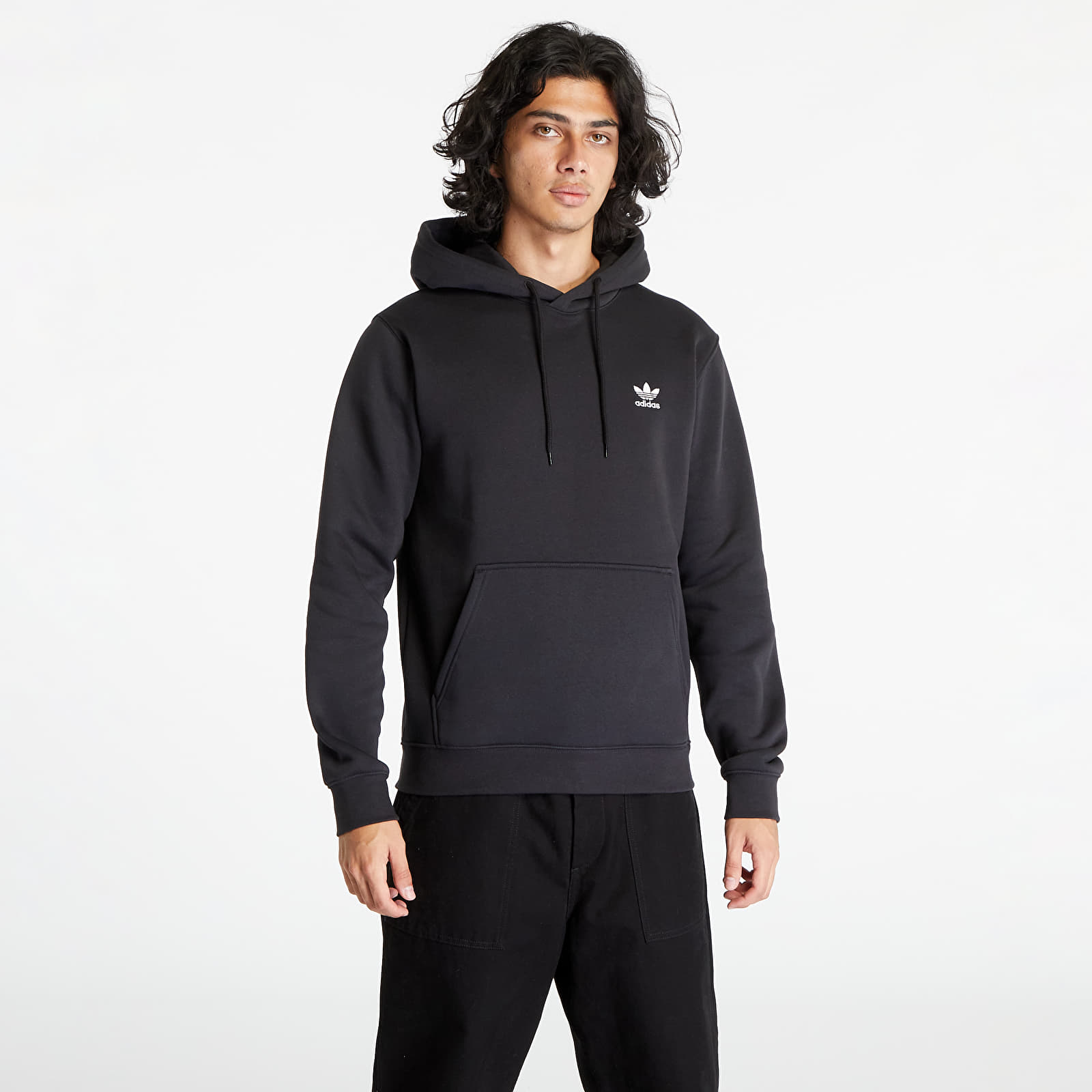 Mikiny adidas Essential Hoody Black