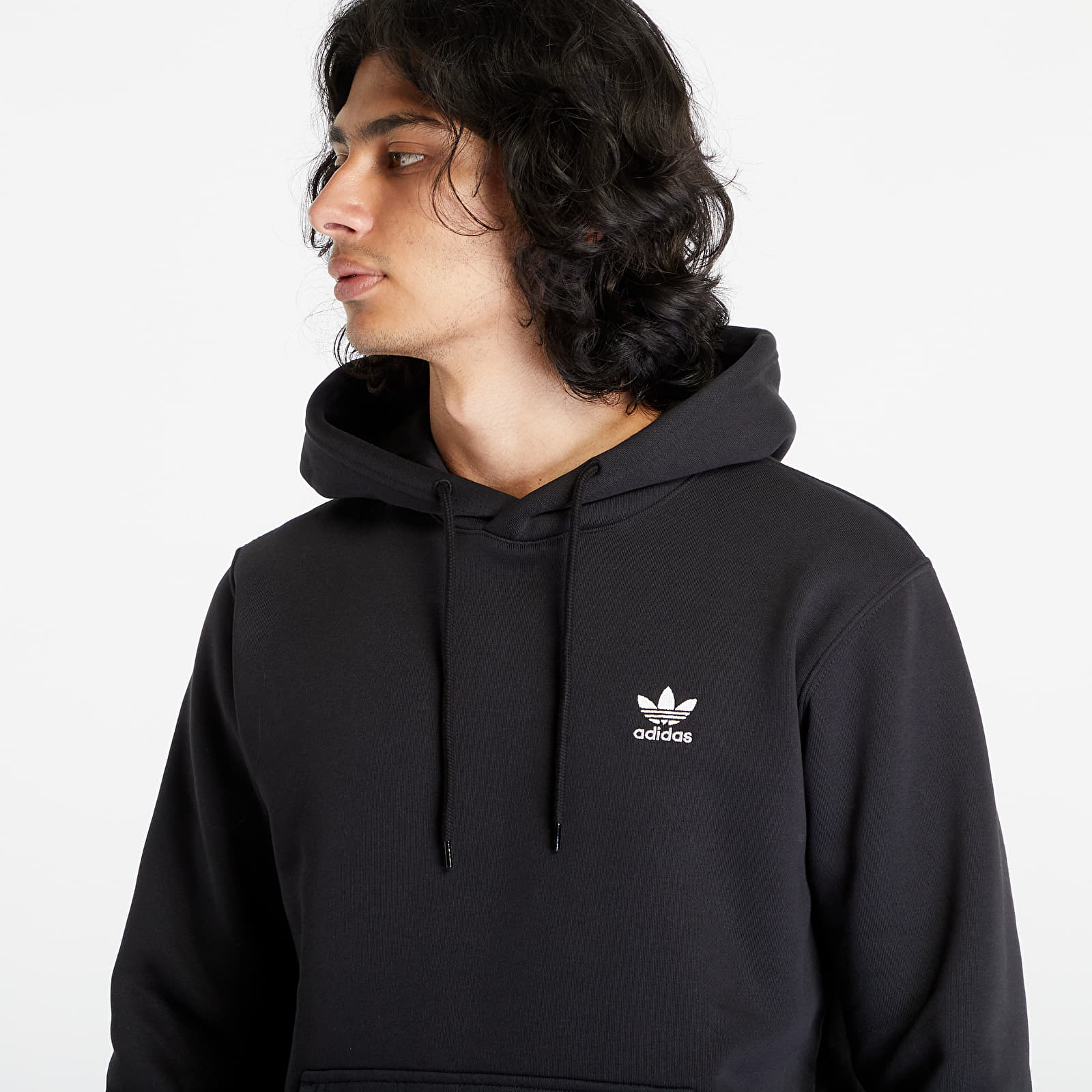 Mikiny adidas Essential Hoody Black