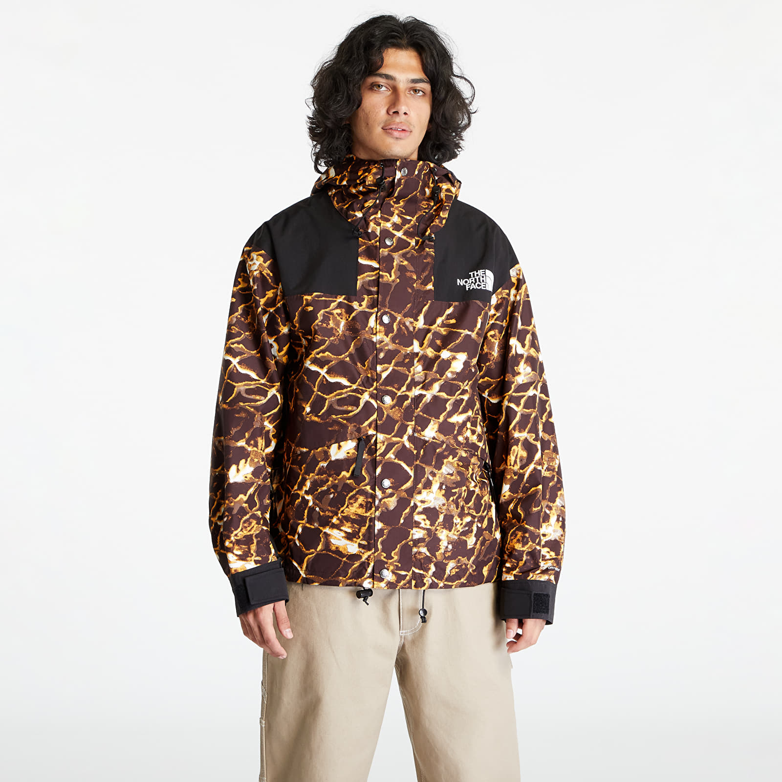 Jackets The North Face 86 Retro Mountain Jacket Coal Brown Wtrdstp/ TNF Black