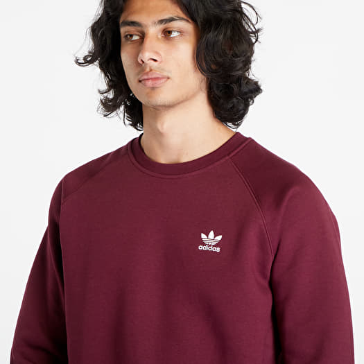 Sweatshirts adidas Essential Crew Maroon Footshop 
