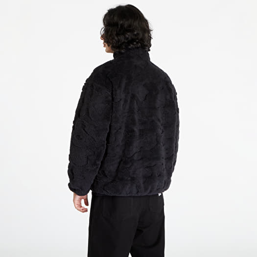 adidas Adventure Camo Fleece Full zip Jacket Black Footshop