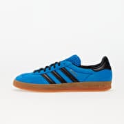 Adidas originals gazelle indoor trainer core black / hi-res store aqua