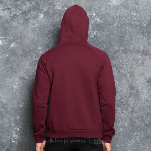 adidas Trefoil Hoody Maroon Footshop