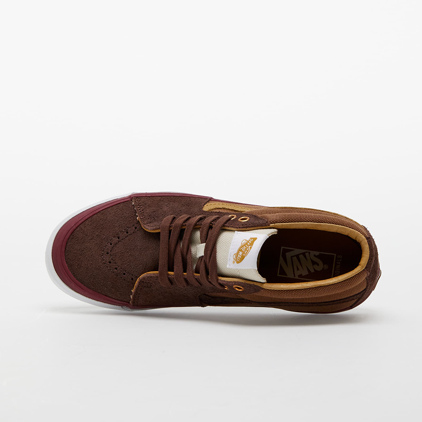 Men's shoes Vans Vault OG SK8-Mid LX Peanut Butter Jelly Brown