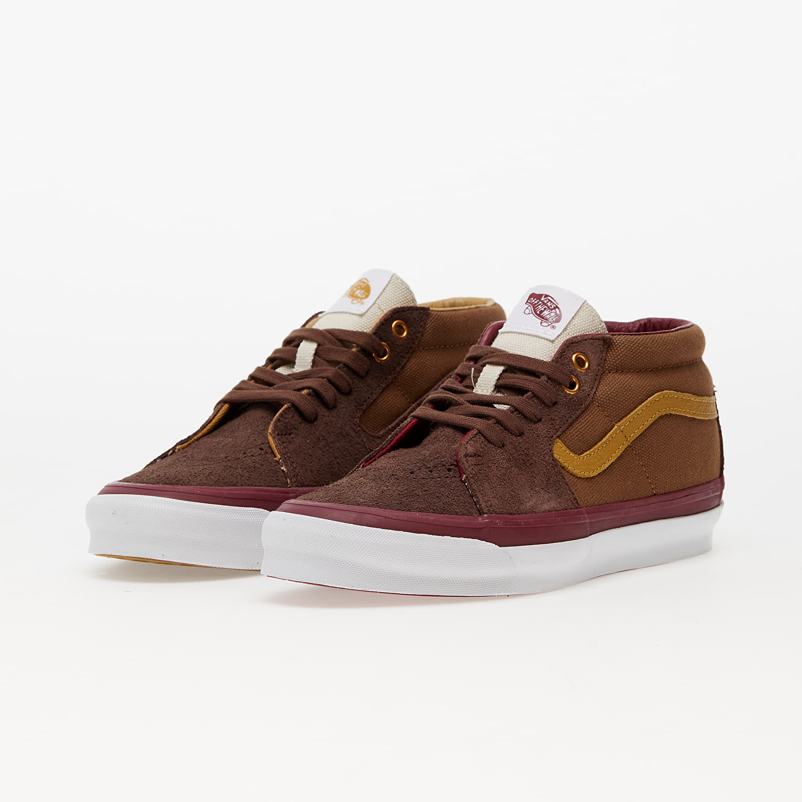 Men's shoes Vans Vault OG SK8-Mid LX Peanut Butter Jelly Brown