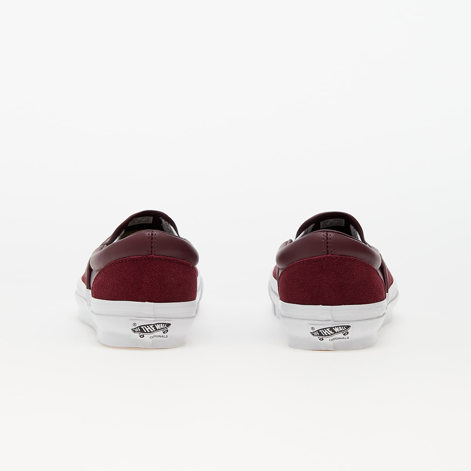 Pánské tenisky a boty Vans Vault OG Classic Slip-On LX Suede/ Leather Port