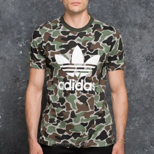 adidas Camo Trefoil Tee Multicolor Footshop