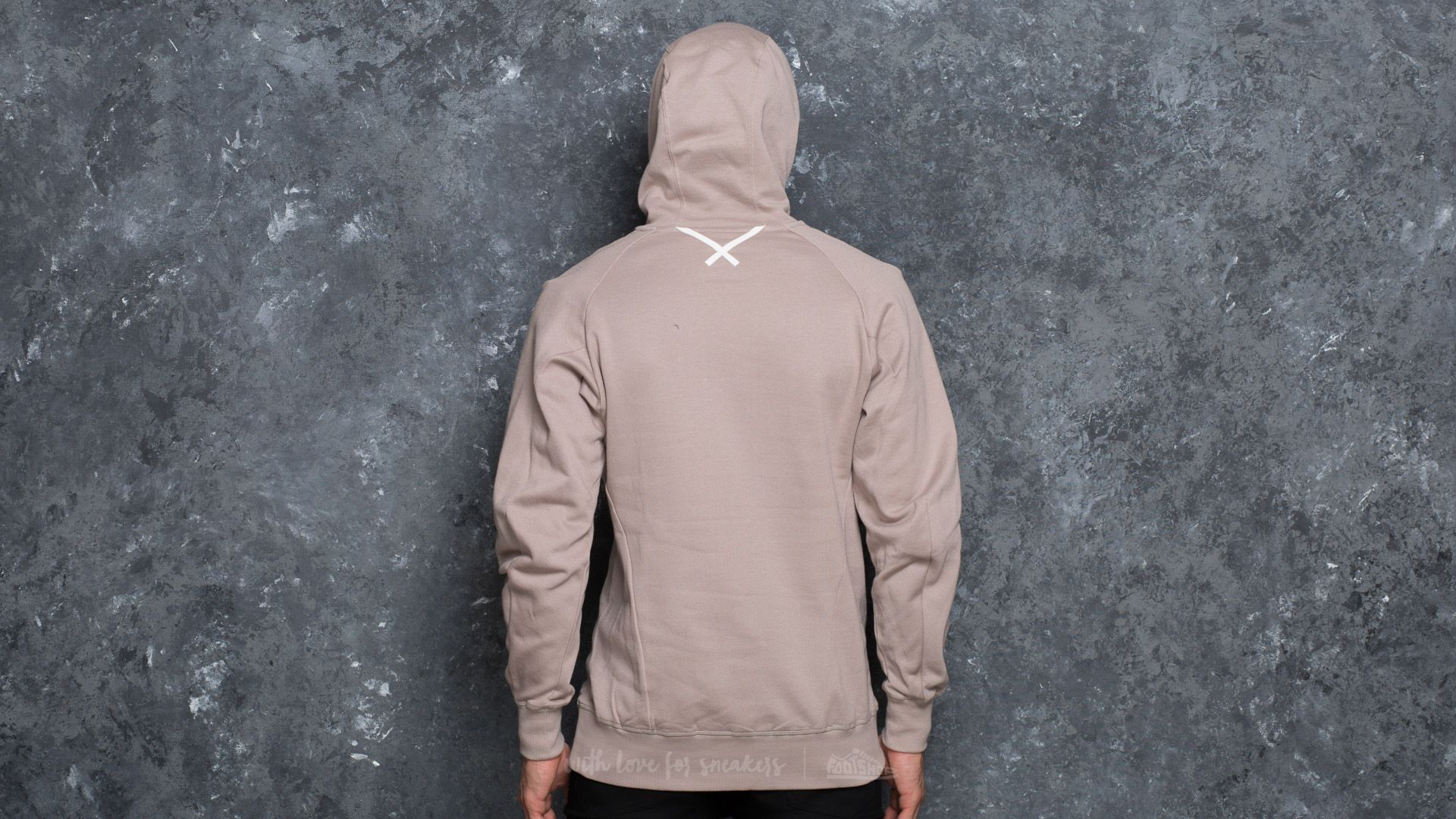 Sweatjacken und Sweatshirts adidas XbyO Pullover Hoodie Vapour Grey