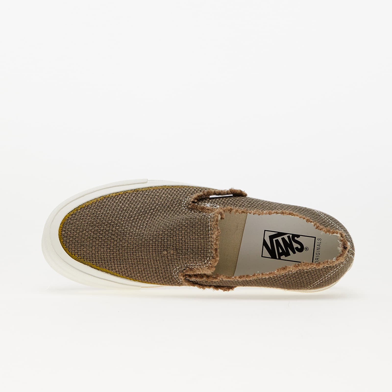 Men s shoes Vans Vault OG Style 48 Frayed LX Jute Canteen