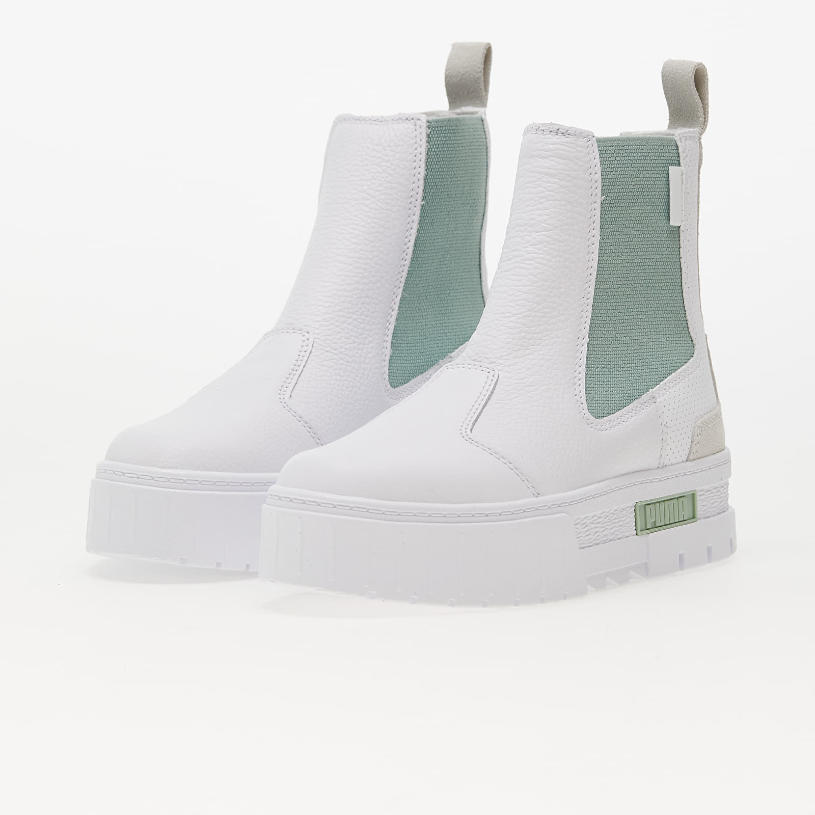 Zapatillas mujer Puma Mayze Chelsea Luxe Wns White