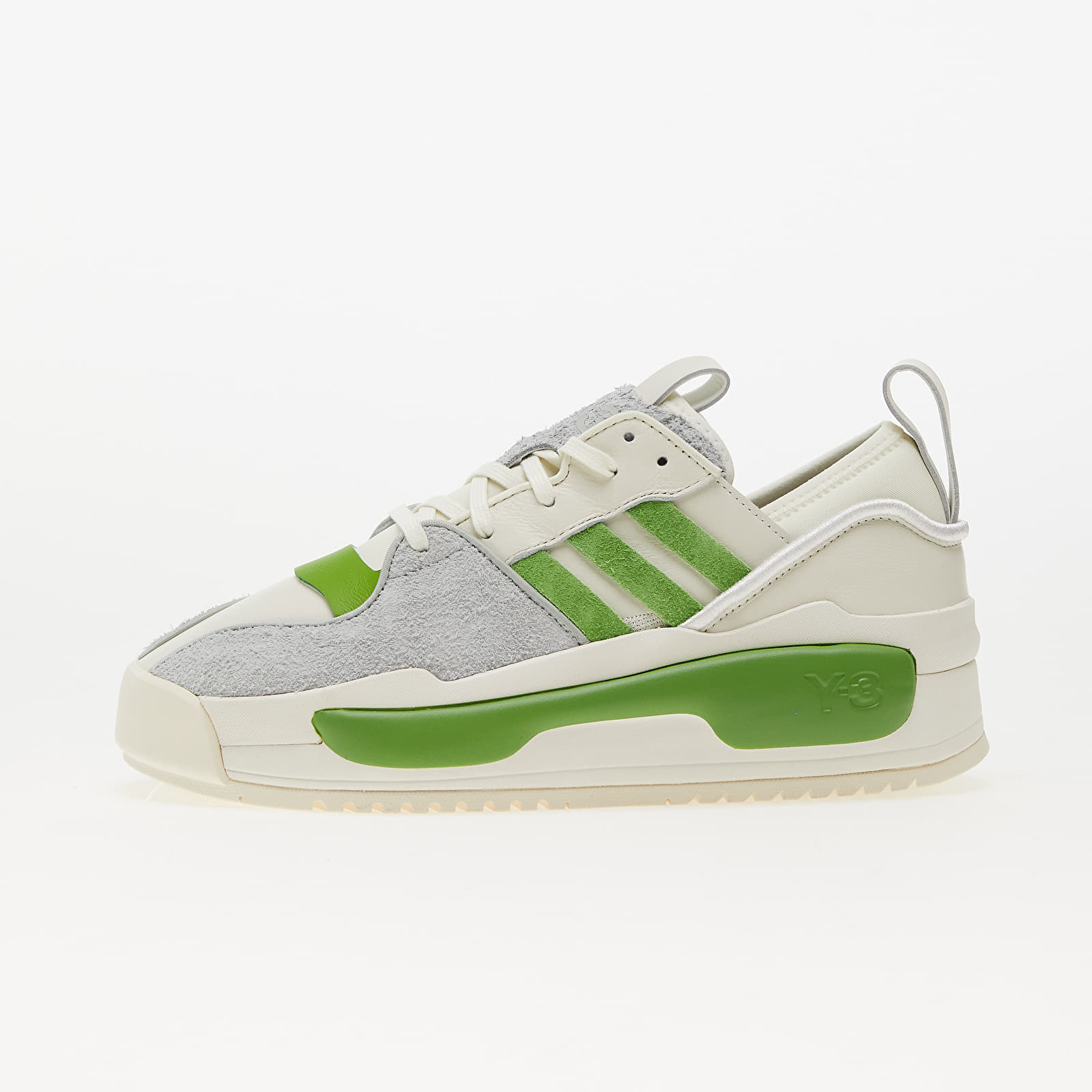 Men's shoes Y-3 Rivalry Off White / Team Rave Green / Wonder Silver