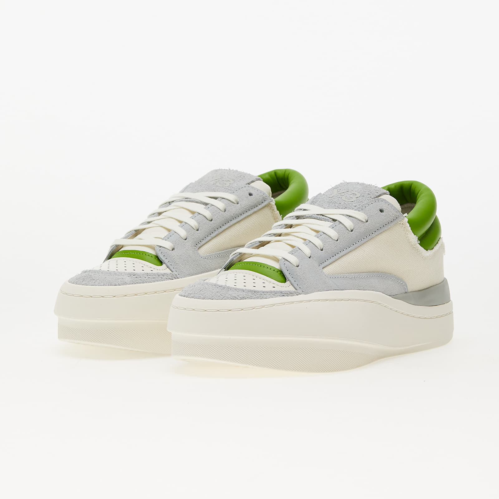 Buty męskie Y-3 Centennial Lo Off White/ Wonder Silver/ Team Rave Green