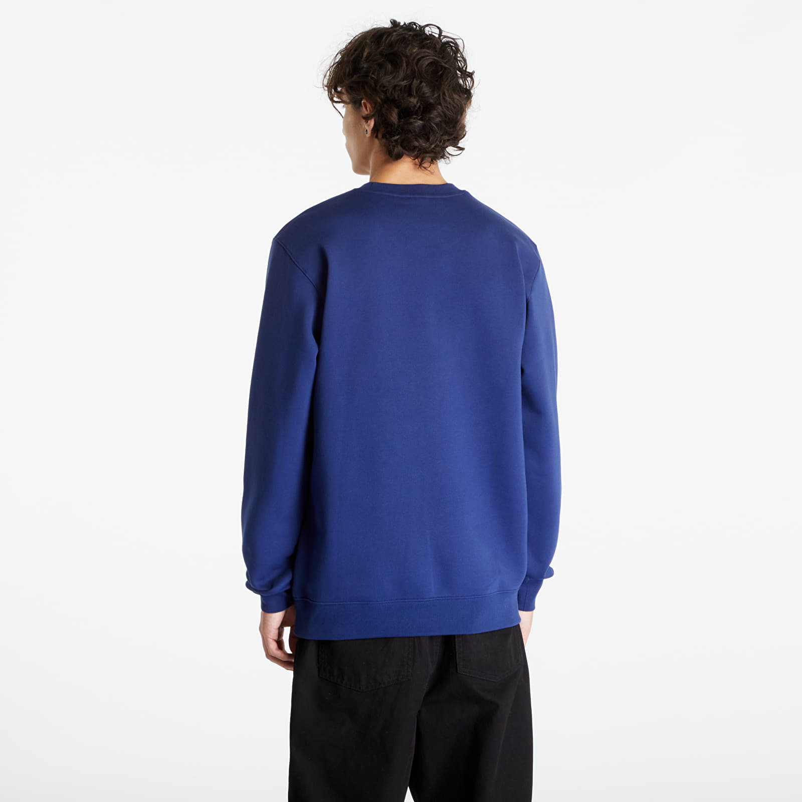 Puloverji   adidas Applique Crew Dark Blue
