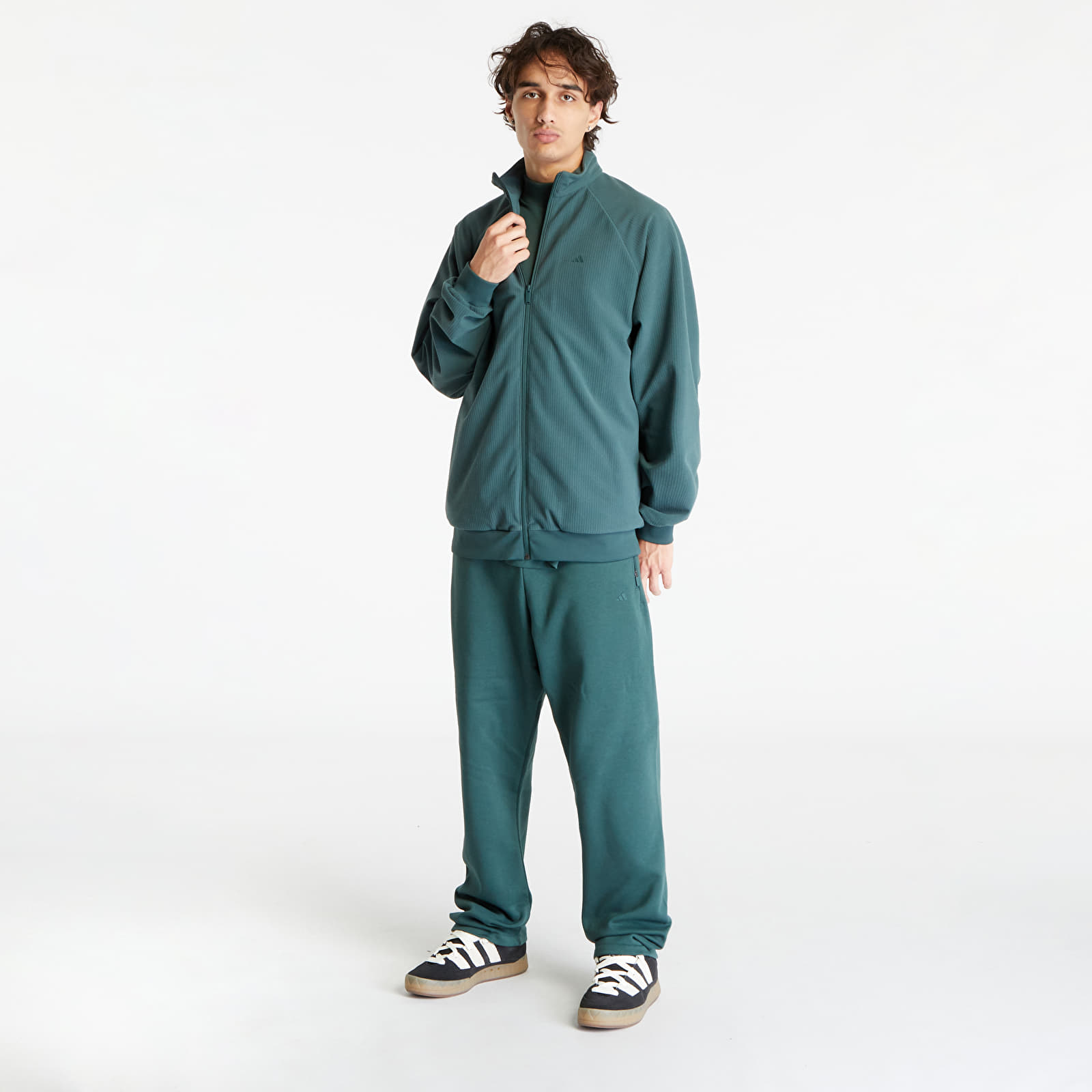 Hanorace adidas Adi Track Jacket Mineral Green