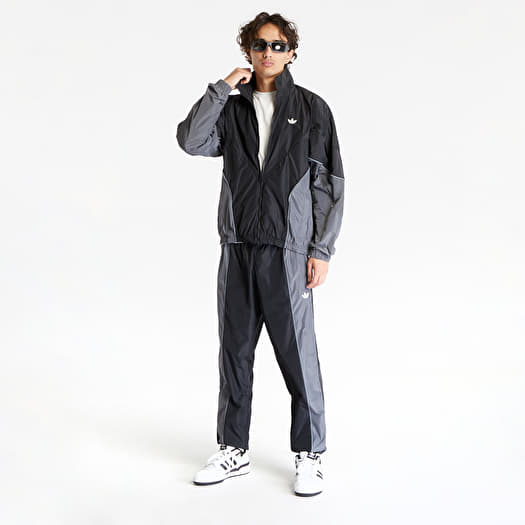 Nylon Track Pants adidas Cutline Track Pant Black Grey Five