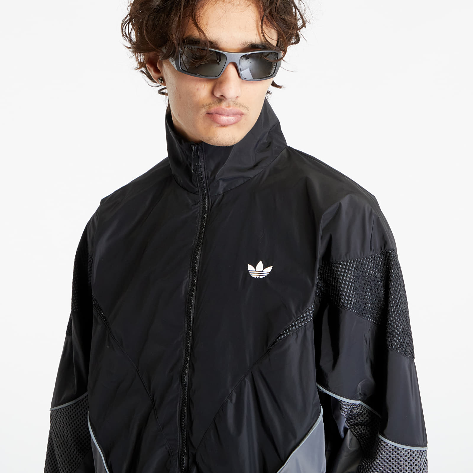 Kurtki adidas Cutline Track Top Black/ Grey Five