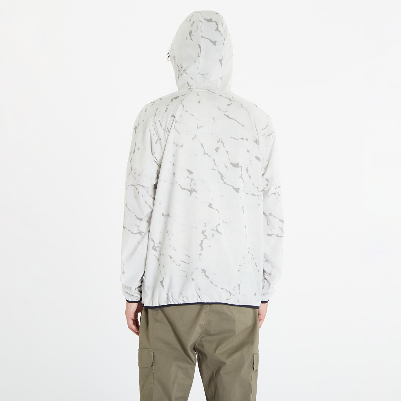 Geci Under Armour Project Rock Unstopable Printed Jacket White Clay/ Black