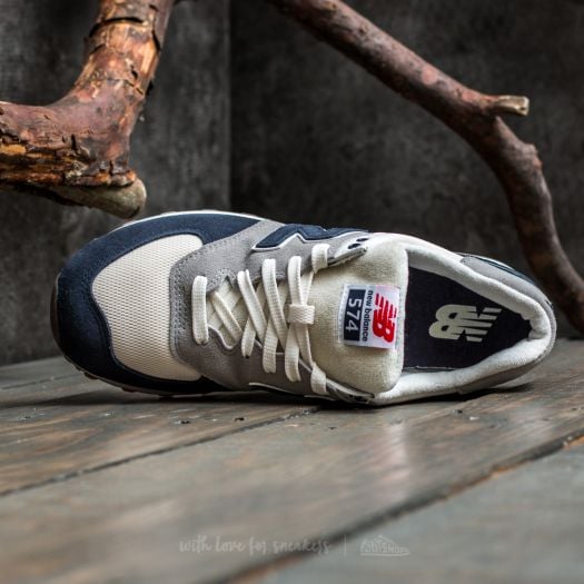 Zapatillas Hombre New Balance 574 Navy Grey Footshop