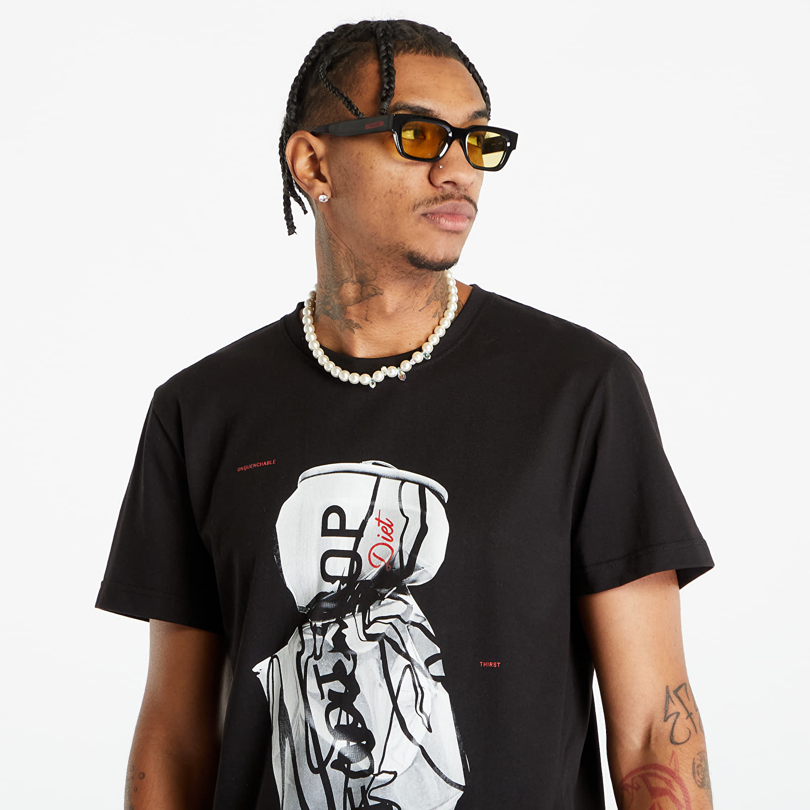   Μπλούζες Footshop Stay Thirsty Light T-Shirt UNISEX Black