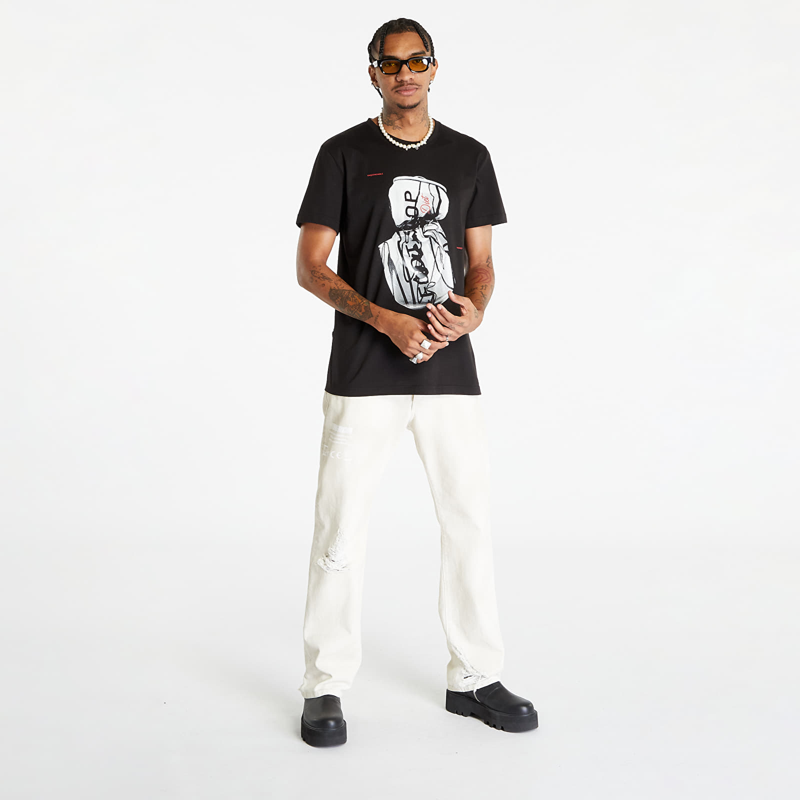   Μπλούζες Footshop Stay Thirsty Light T-Shirt UNISEX Black