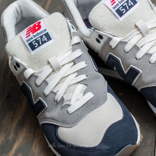 Men s shoes New Balance 574 Navy Grey Footshop