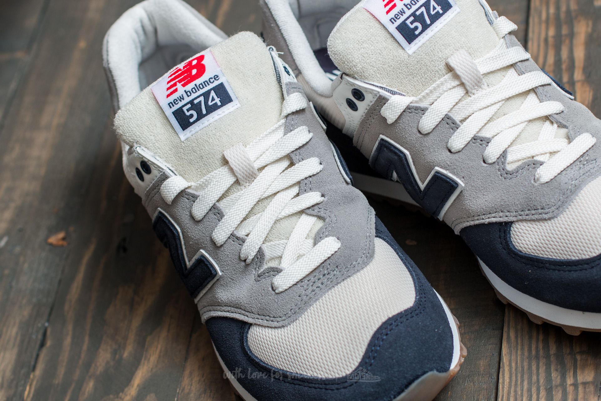 Scarpe uomo New Balance 574 Navy/ Grey