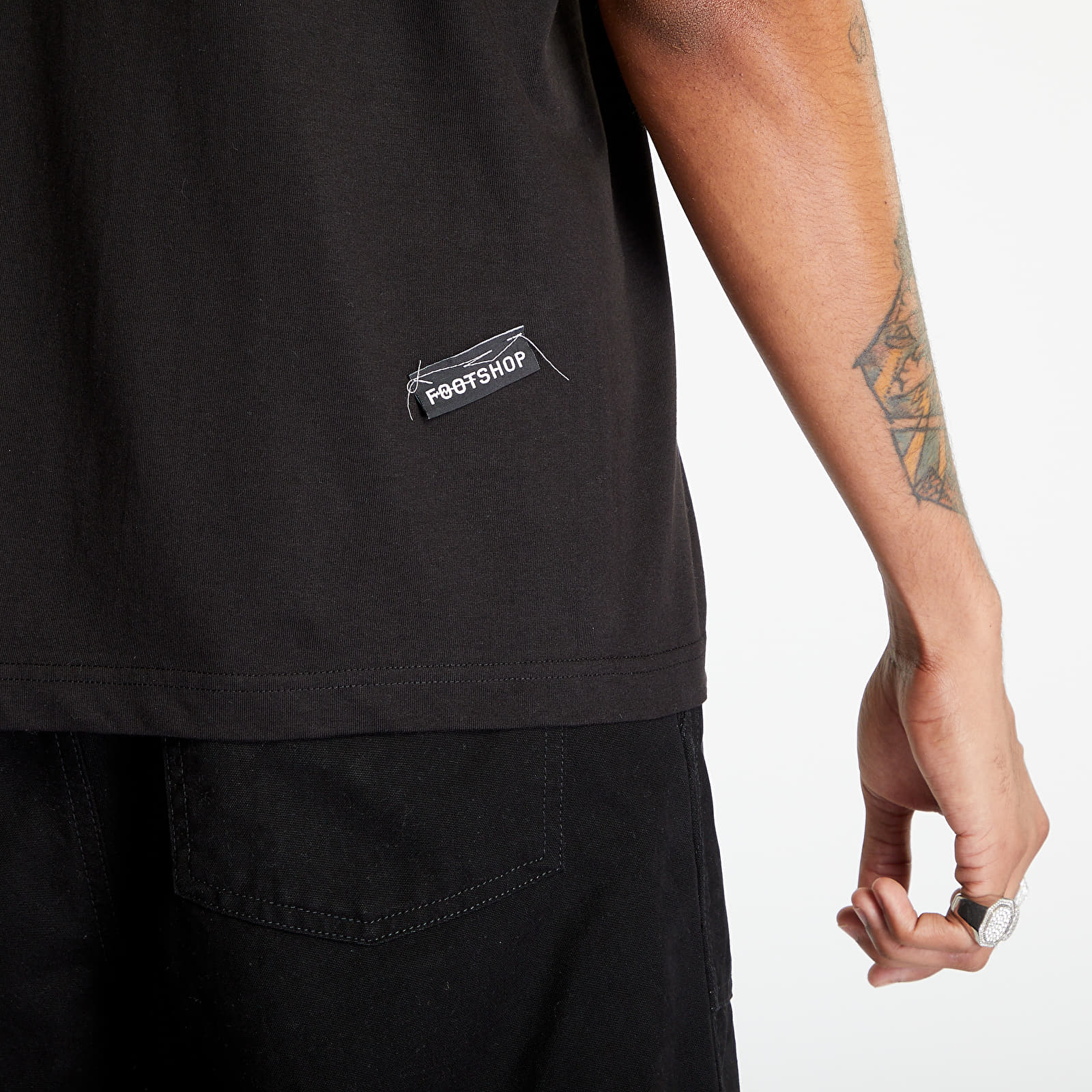 Pólók Footshop Money Ride T-Shirt UNISEX Black
