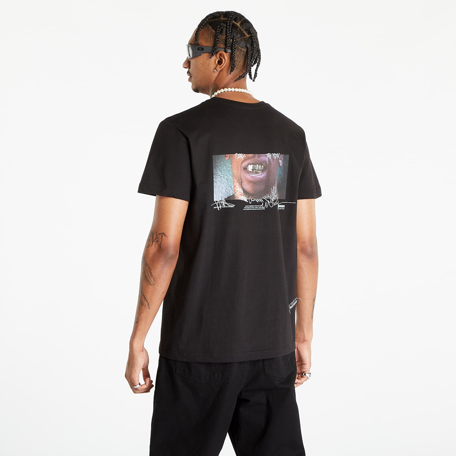 T-shirts Footshop Big Smile T-Shirt UNISEX Black