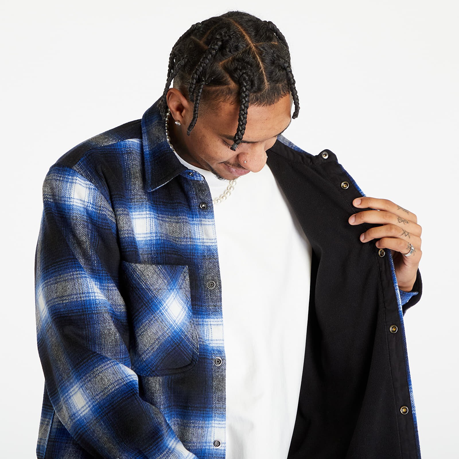 Hemden Carhartt WIP Moreau Shirt Jacket UNISEX Moreau Check/ Liberty